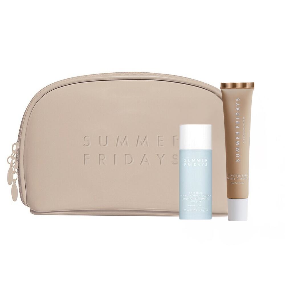 Summer Fridays Curated Glow Set - 3pc Bundle New in Package
